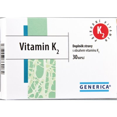 Generica Vitamin K2 30 kapslí – Zboží Mobilmania
