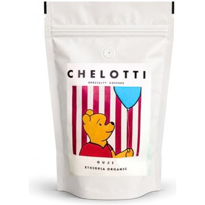 Chelotti Caffé Etiopia zrnková 250 g – Hledejceny.cz