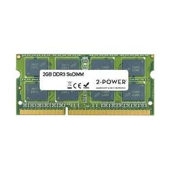 2-Power SODIMM DDR3 2GB 1333MHz CL9 MEM5102A