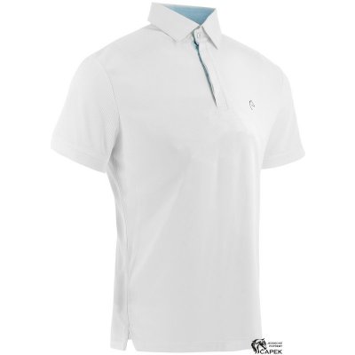 Equi Theme Závodní pánské tričko EDY Bílá – Sleviste.cz