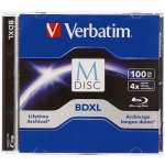 Verbatim BD-R 100GB 4x, printable, jewel, 5ks (43834) – Hledejceny.cz