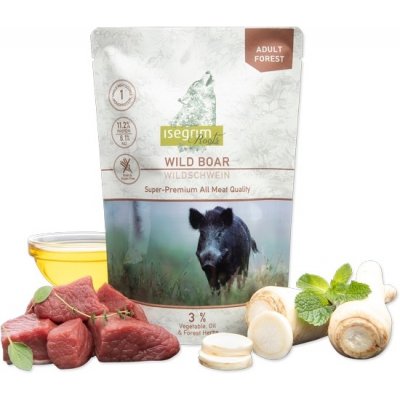 Isegrim Adult Wild Boar 410 g – Zboží Mobilmania