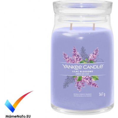 Yankee Candle Signature Lilac Blossoms 567g – Zboží Mobilmania