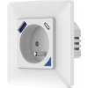 Zásuvka pro chytrou domácnost Moes Smart Wall Socket WK-Y-FR-1U1C