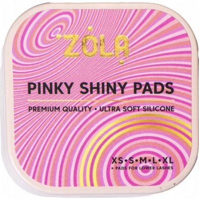 Válečky pro lifting řas Zola Pinky Shiny Pads