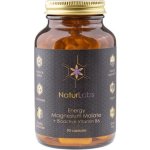 NaturLabs Energy Magnesium Malate + Bioactive Vitamin B6 90 kapslí – Hledejceny.cz