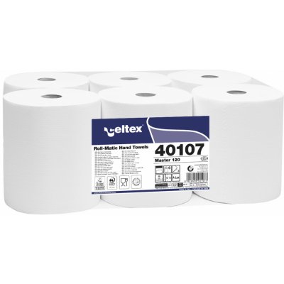 Celtex Master dvouvrstvé celulóza role 6 x 120 m – Hledejceny.cz