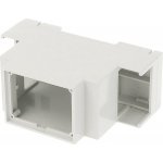 Hammond Electronics 1597DIN2MH53 pouzdro na DIN lištu otevřená 90 x 58 x 36 PPO světle šedá 1 ks – Zboží Mobilmania