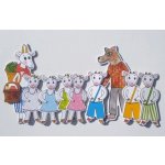 Marionetino O neposlušných kůzlátkách loutky 9 ks – Sleviste.cz