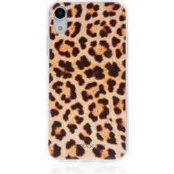 Pouzdro BABACO Apple iPhone Xr - gumové - leopardí vzor;