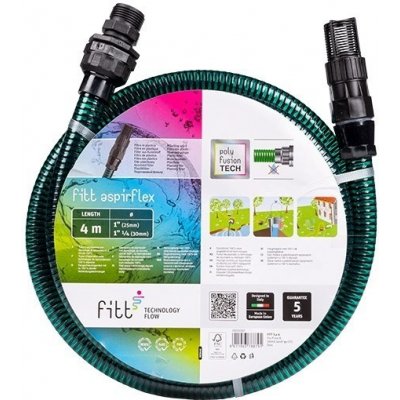 FITT Sací hadice Fitt ASPIRFLEX s košem a šroubením 4 m – Zboží Mobilmania