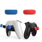 iPega P5029 PlayStation 4/5 controller cap set, red/blue – Zbozi.Blesk.cz