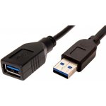 Roline 11.02.8978 Kabel USB 3.0 A-A 1,8m A(M)- A(F) prodlužovací, černý – Sleviste.cz