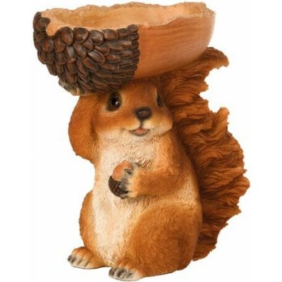 Krmítko pro veverky Zvířátka a postavy OUTDOOR "TRUE TO NATURE" Veverka, v. 20,5 cm (DOPRODEJ)|Esschert Design – Zboží Mobilmania
