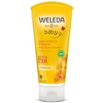 Weleda Baby Calendula Shampoo And Body Wash 200 ml jemný měsíčkový šampon na vlasy a tělo pro děti – Zbozi.Blesk.cz