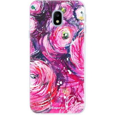 Pouzdro iSaprio - Pink Bouquet - Samsung Galaxy J3 2017 – Sleviste.cz