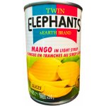 Twin Elephants Mango v sirupu TE 425 g – Zboží Dáma