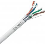 Solarix SXKD-6A-STP-LSOH CAT6A STP pro RJ45 (drát), 1m – Zbozi.Blesk.cz