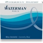 Waterman Inkoustové bombičky krátké omyvatelné modré 1507/7520120 6 ks – Sleviste.cz