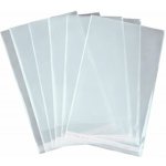 Celofánové sáčky 11x20 cm 100 ks s lepicí lištou (Průhledné celofánové sáčky 11x20 cm samolepicí balení 100 kusů) – Hledejceny.cz