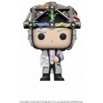 Funko Pop! Back to the FutureDoctor Emmett Brown with helmet 9 cm – Zboží Mobilmania