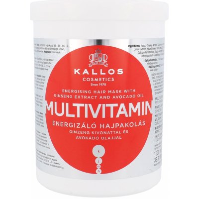 Kallos KJMN/Multivitamin Hair Mask 1000 ml
