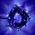 DecoLED LED světelný řetěz 5m IP67 modrá 50 diod – Hledejceny.cz