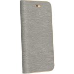 Pouzdro Forcell LUNA Book Gold XIAOMI Redmi NOTE 10 Pro stříbrné – Zboží Živě