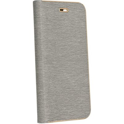 Pouzdro Forcell LUNA Book Gold XIAOMI Redmi NOTE 10 Pro stříbrné – Zboží Živě