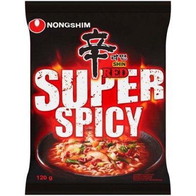 Nongshim Shin Red Super Spicy Ramen 120 g – Hledejceny.cz