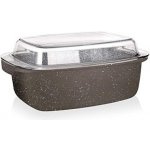 Banquet Pekáč s nepřilnavým povrchem Marrone 32 x 20 x 11 cm 5,7 l s poklicí – Sleviste.cz