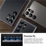 Spigen Glass tR EZ Fit Optik Pro 2 Pack Black Samsung Galaxy S24 Ultra AGL07425 – Zboží Živě