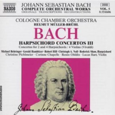 J.s.bach - Compl Orch Works Vol.5 - Cembalo Concertos Vol.3 – Hledejceny.cz
