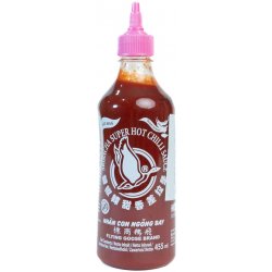 Flying Goose Chilli omáčka Sriracha extra pálivá bez MSG 455 ml