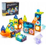 KIK KX5144 Magnetická dráha svítící 75 ks – Sleviste.cz