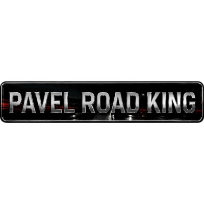 Bezvadary.cz | Cedule za sklo kamionu s vlastním textem Road King 30x6,3 cm / PVC plast 3mm / bez přísavek zk58 – Hledejceny.cz