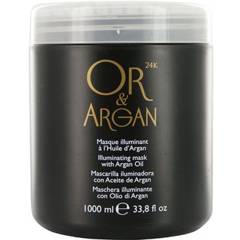 Or and Argan Illuminating Mask maska Iluminant s arganovým olejem pro hloubkovou regeneraci vlasů 1000 ml