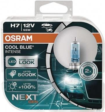 Osram Cool Blue Intense 64210CBI-HCB H7 PX26d 12V 55W od 306 Kč - Heureka.cz
