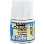 Barva na textil PEBEO Setacolor Opaque Pearl 45 ml Pearl Green – Zboží Dáma