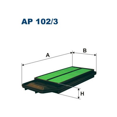 Vzduchový filtr FILTRON AP 102/3 – Hledejceny.cz