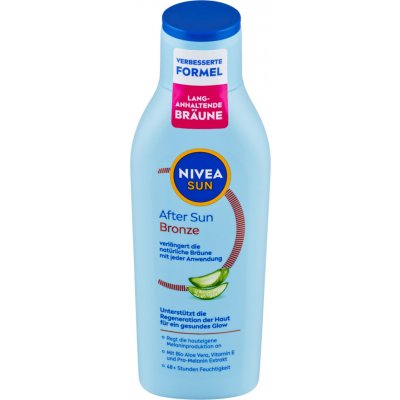 Nivea After Sun Bronze Aloe Vera zklidňující mléko po opalování 200 ml – Zboží Dáma
