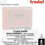 Trodat 4931 [ 70 x 30 mm pouze gumový štoček – Zboží Živě