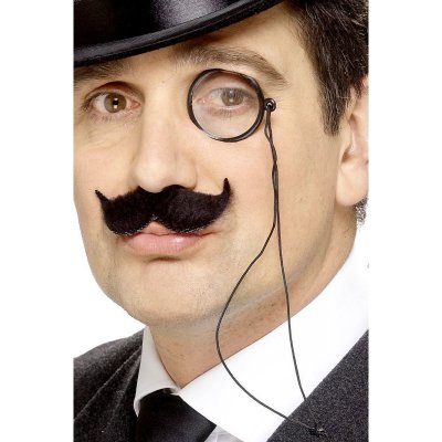 Smiffys Monokl na šňůrce 80-C – Zboží Mobilmania