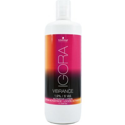 Schwarzkopf Igora Vibrance aktivační emulze Developer Lotion 1,9% 6 Vol. 1000 ml – Zboží Mobilmania