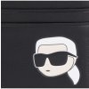 Pouzdro na doklady a karty KARL LAGERFELD Pouzdro na kreditní karty 240W3257 Black