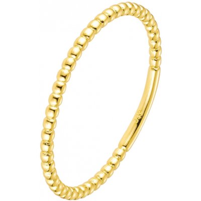 Olivie Stříbrný kuličkový prstýnek GOLD 8818 – Sleviste.cz