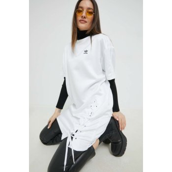 adidas Originals šaty bílá