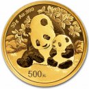 China Mint / Shanghai Mint Zlatá mince 500 Yuan China Panda 30 g