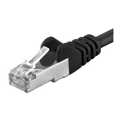 Premiumcord sp6asftp015C Patch, CAT6a S-FTP, RJ45-RJ45, AWG 26/7, 1,5m, černý