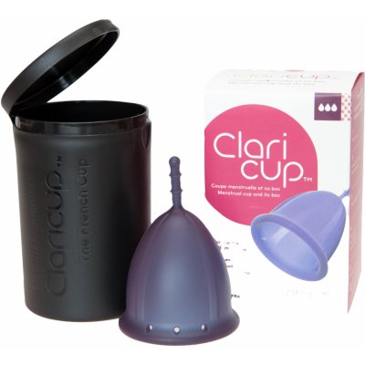 Claricup menstruační kalíšek vel. 3 fialová – Zboží Dáma